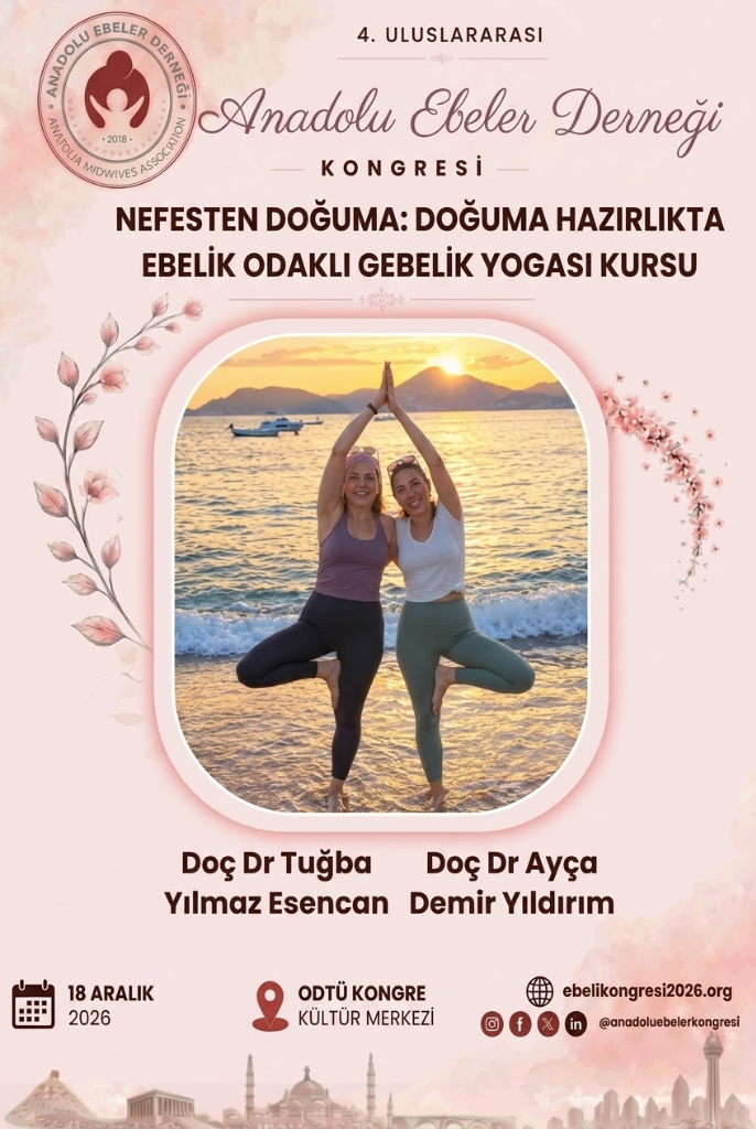 Gebelik Yogası Kursu Afişi